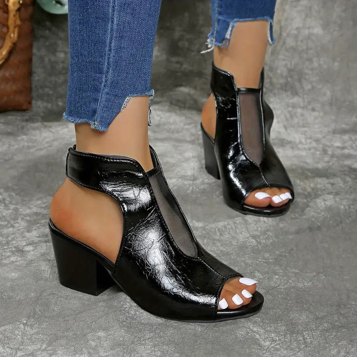 Frida™ | Simple Elegant Block Heel Sandals