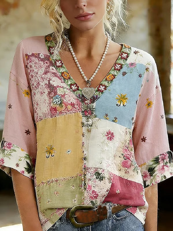 Maya™ | Clean Style Wrap Blouse