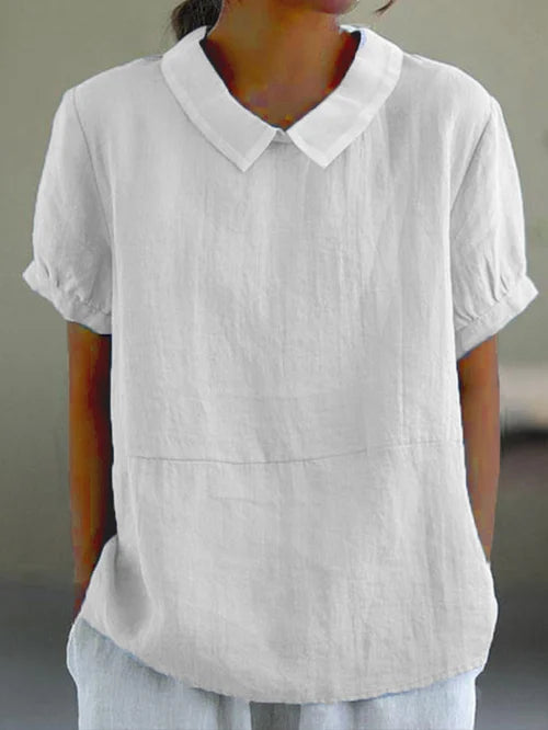 Riley | Relaxed Fit Collared Blouse