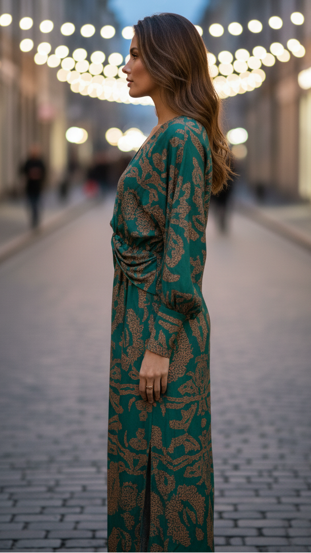 Fiona™ | Flattering Waist Knot Dress