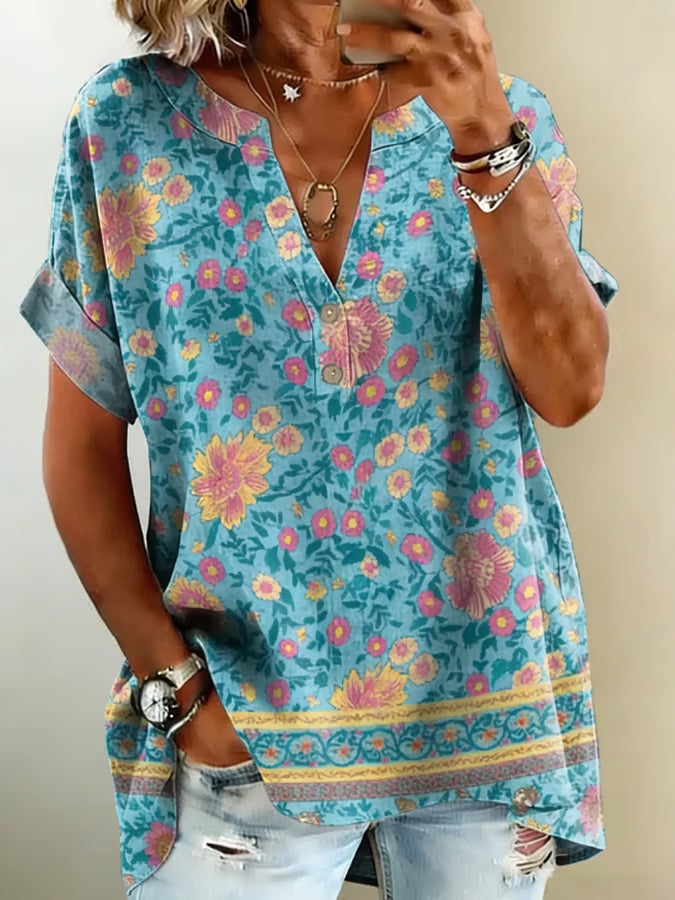 Maya™ | Clean Style Wrap Blouse