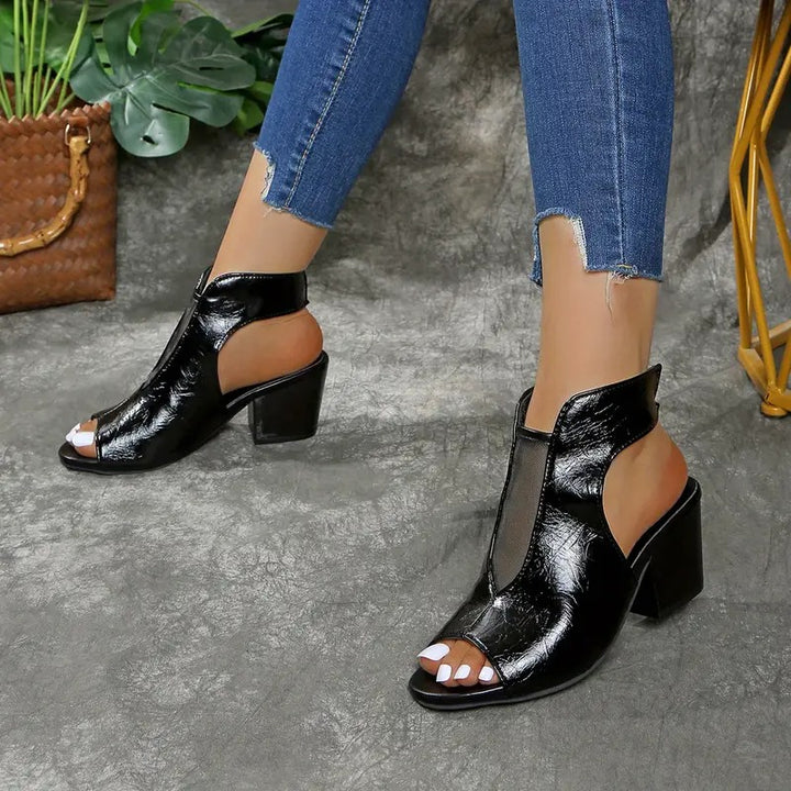 Frida™ | Simple Elegant Block Heel Sandals