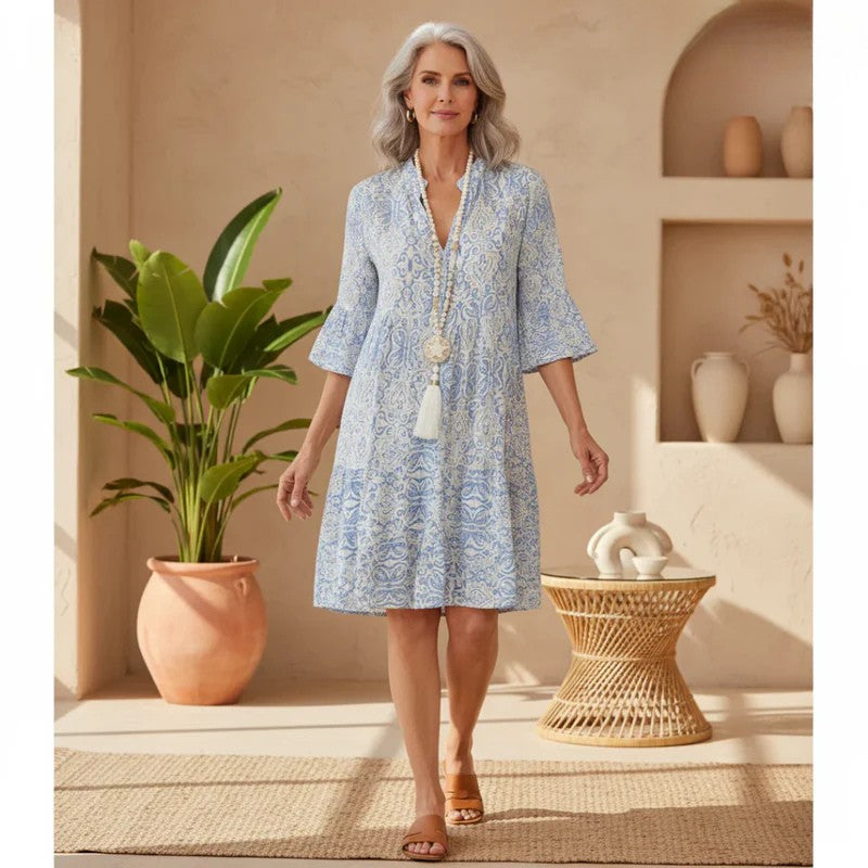 Wilma™ | Casual Printed Flowy Summer Dress