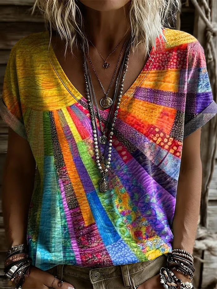 Maya™ | Clean Style Wrap Blouse