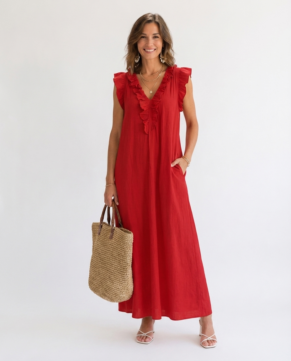 Mallory™ | Flowy Sleeveless Summer Dress