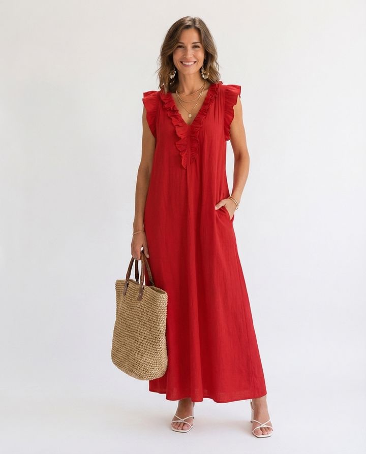 Mallory™ | Flowy Sleeveless Summer Dress