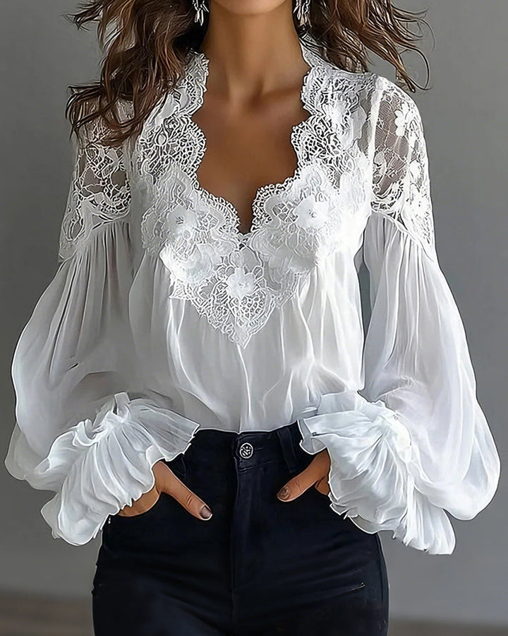 Ilvara | Elegant Lace Blouse