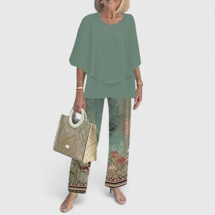 Nella™ | Elegant Two-Piece Comfort Set